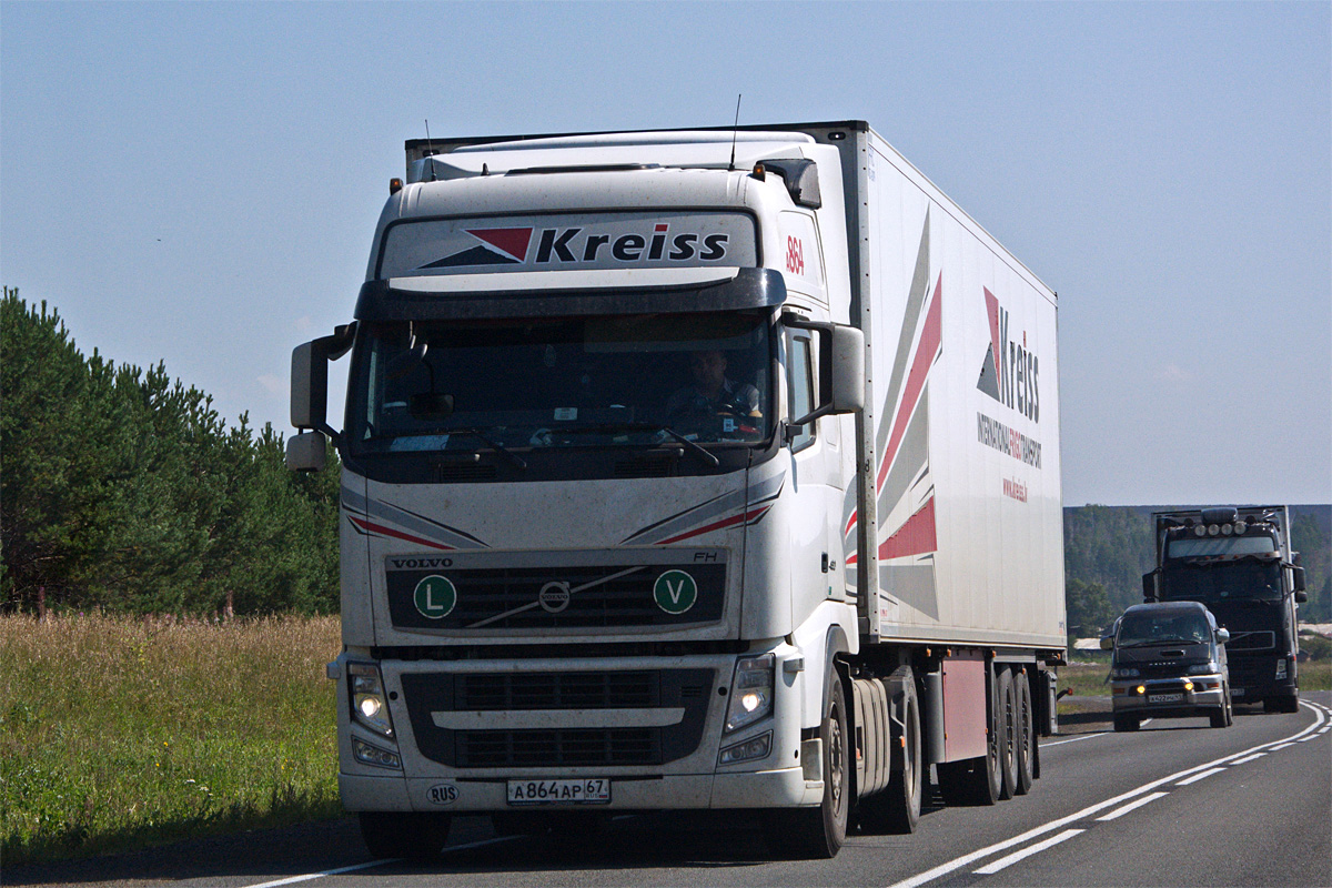 Смоленская область, № А 864 АР 67 — Volvo ('2008) FH.420 Смоленская область, № А 864 АР 67 — Volvo ('2008) FH.420