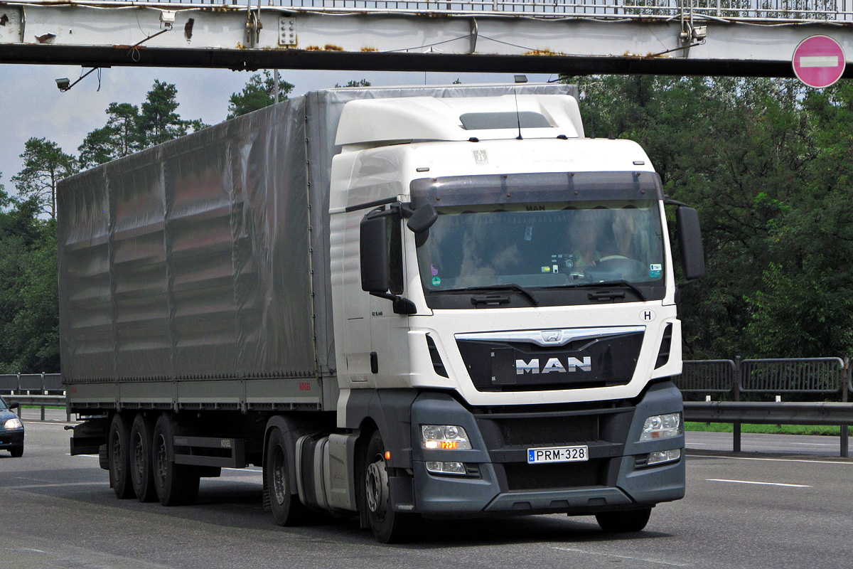 Венгрия, № PRM-328 — MAN TGX ('2012) (Общая модель)