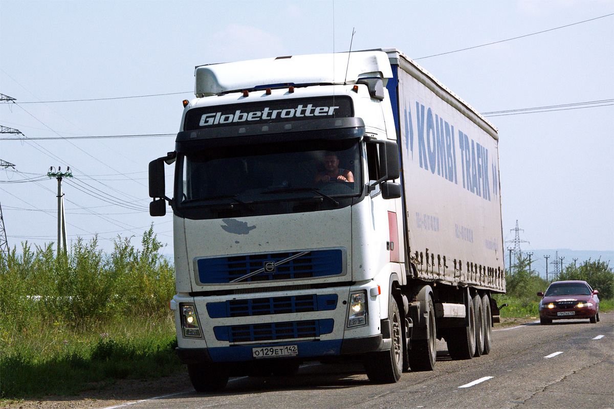 Кемеровская область, № О 129 ЕТ 142 — Volvo ('2002) FH12.380