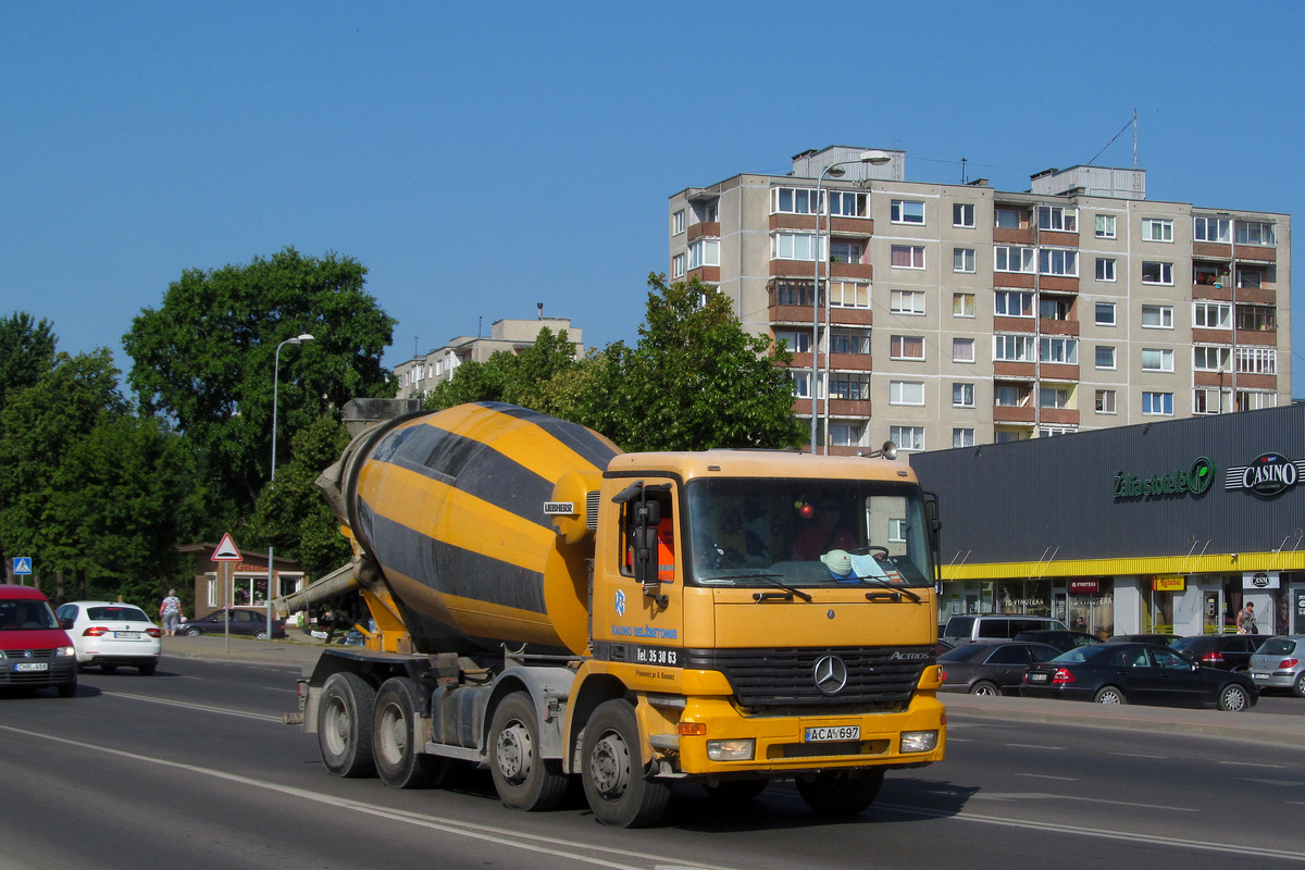 Литва, № ACA 697 — Mercedes-Benz Actros ('1997) 3235