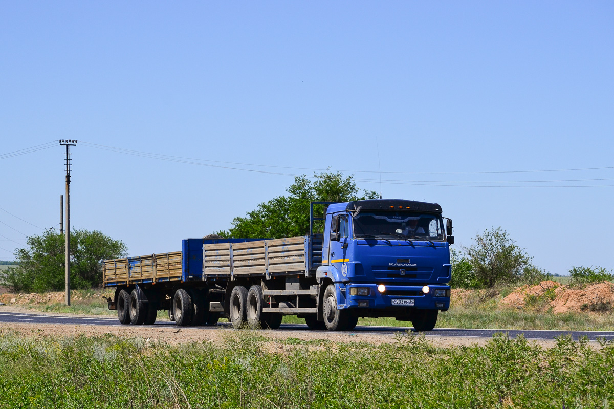 Волгоградская область, № С 203 РМ 34 — КамАЗ-65117-N3