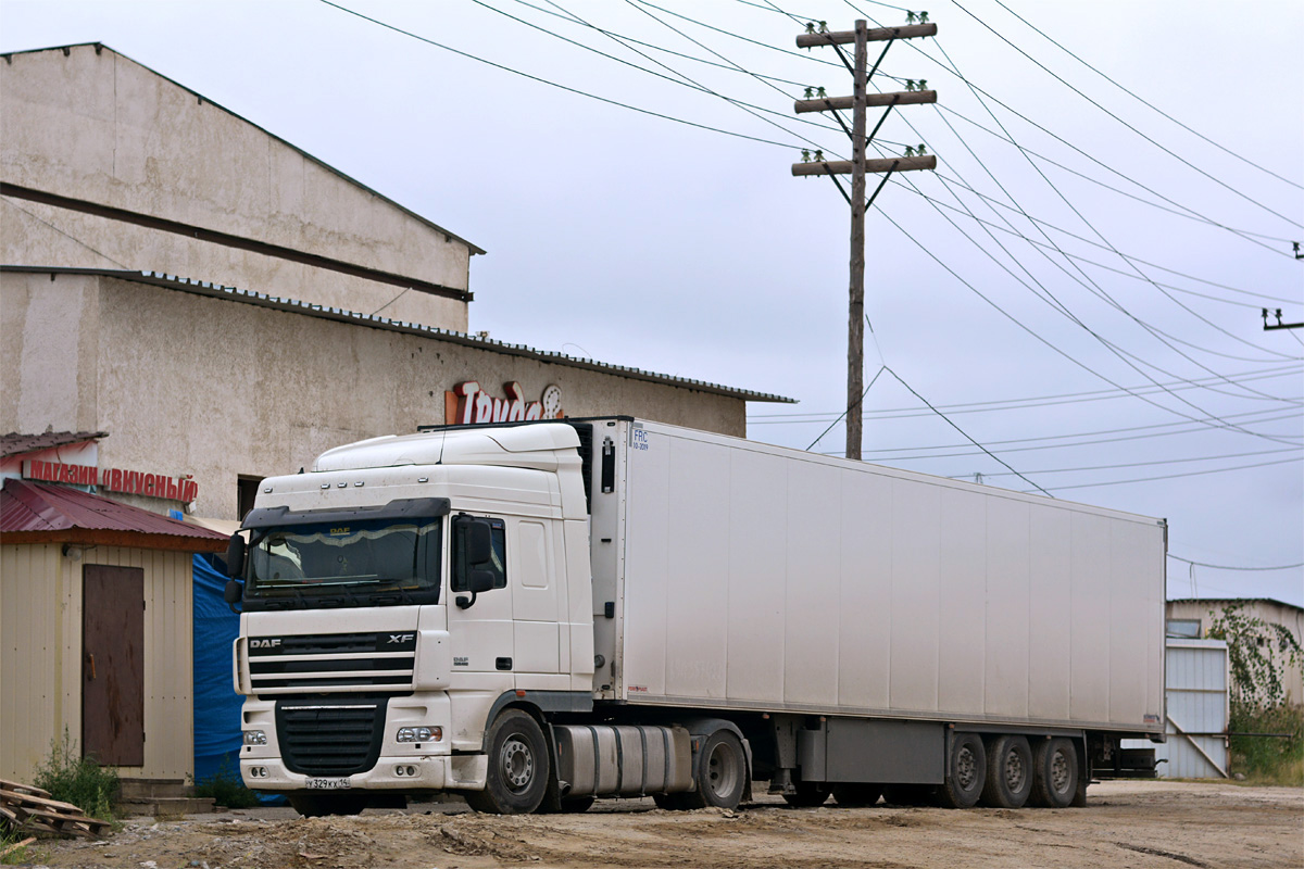 Саха (Якутия), № У 329 КХ 14 — DAF XF105 FT