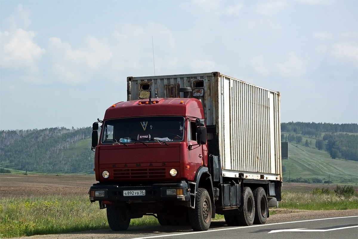 Иркутская область, № А 892 УВ 38 — КамАЗ-43118 (общая модель)