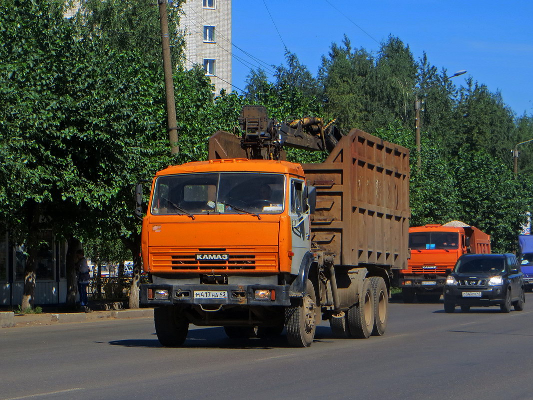 Кировская область, № М 417 НА 43 — КамАЗ-53229-15 [53229R]