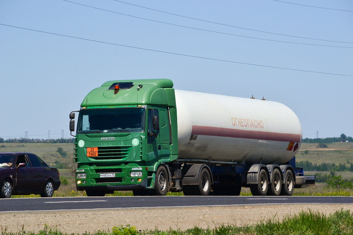 Астраханская область, № М 483 КМ 30 — IVECO Stralis ('2002)