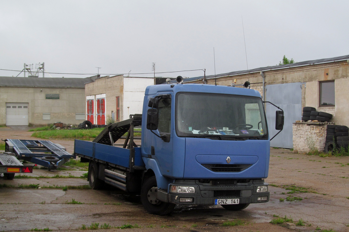 Литва, № GNZ 141 — Renault Midlum