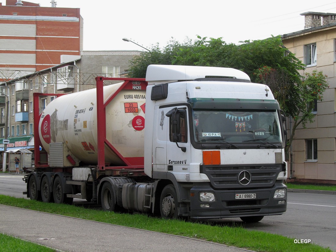 Витебская область, № АІ 6980-2 — Mercedes-Benz Actros ('2009) 1841