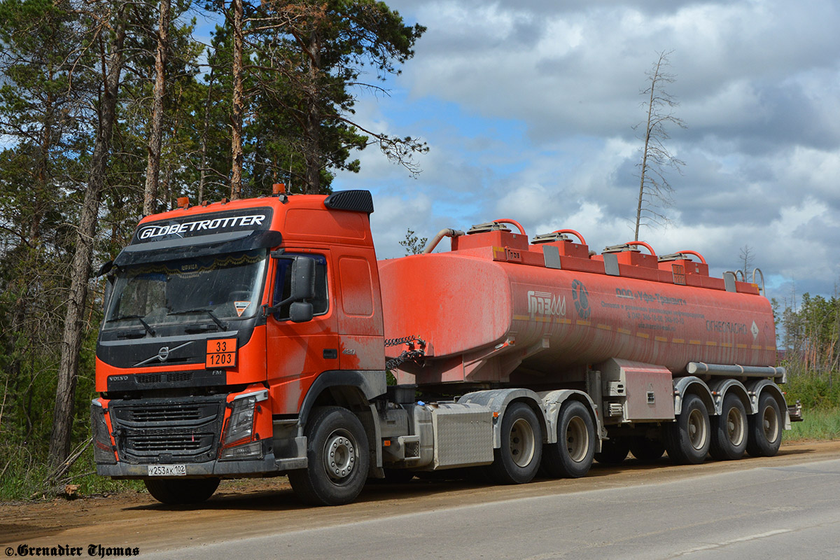 Башкортостан, № У 253 АК 102 — Volvo ('2013) FM.420 [X9P]