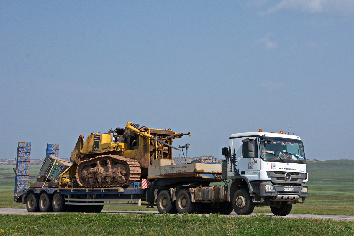 Иркутская область, № Н 575 ВА 138 — Mercedes-Benz Actros '09 3346 [Z9M]