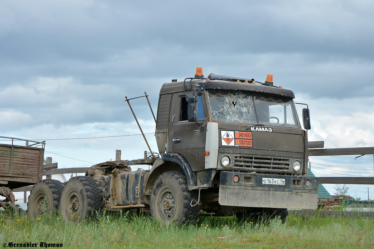 Саха (Якутия), № О 163 КС 14 — КамАЗ-43106