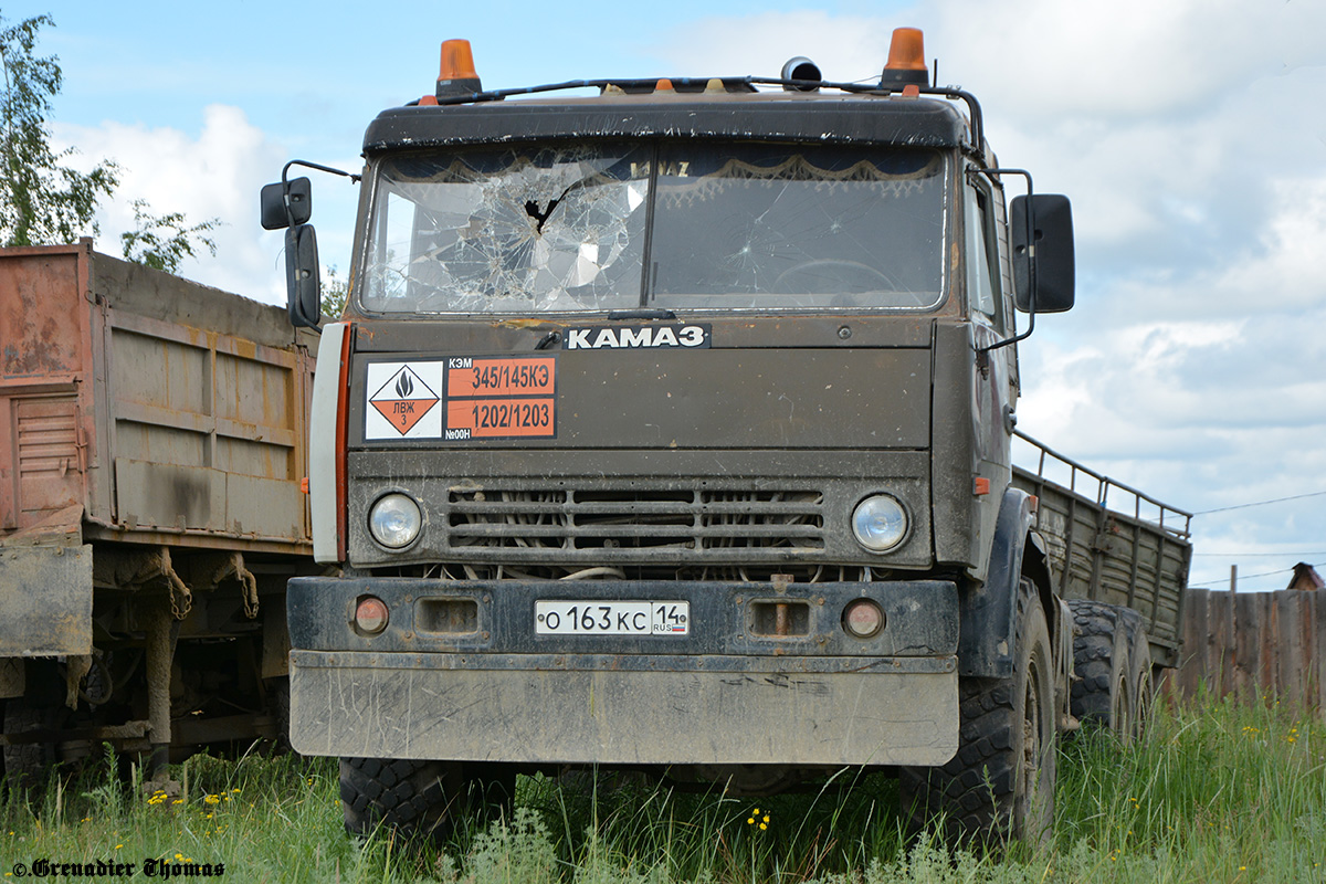 Саха (Якутия), № О 163 КС 14 — КамАЗ-43106