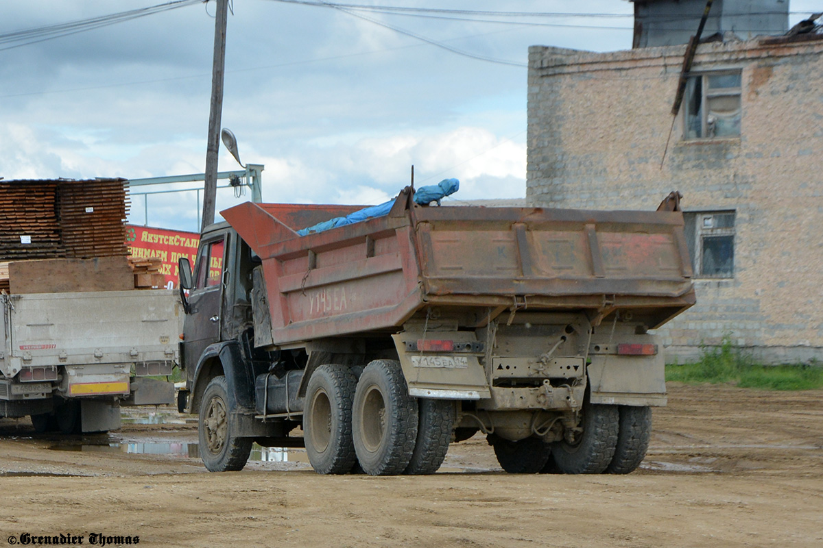 Саха (Якутия), № У 145 ЕА 14 — КамАЗ-55111 [551110]