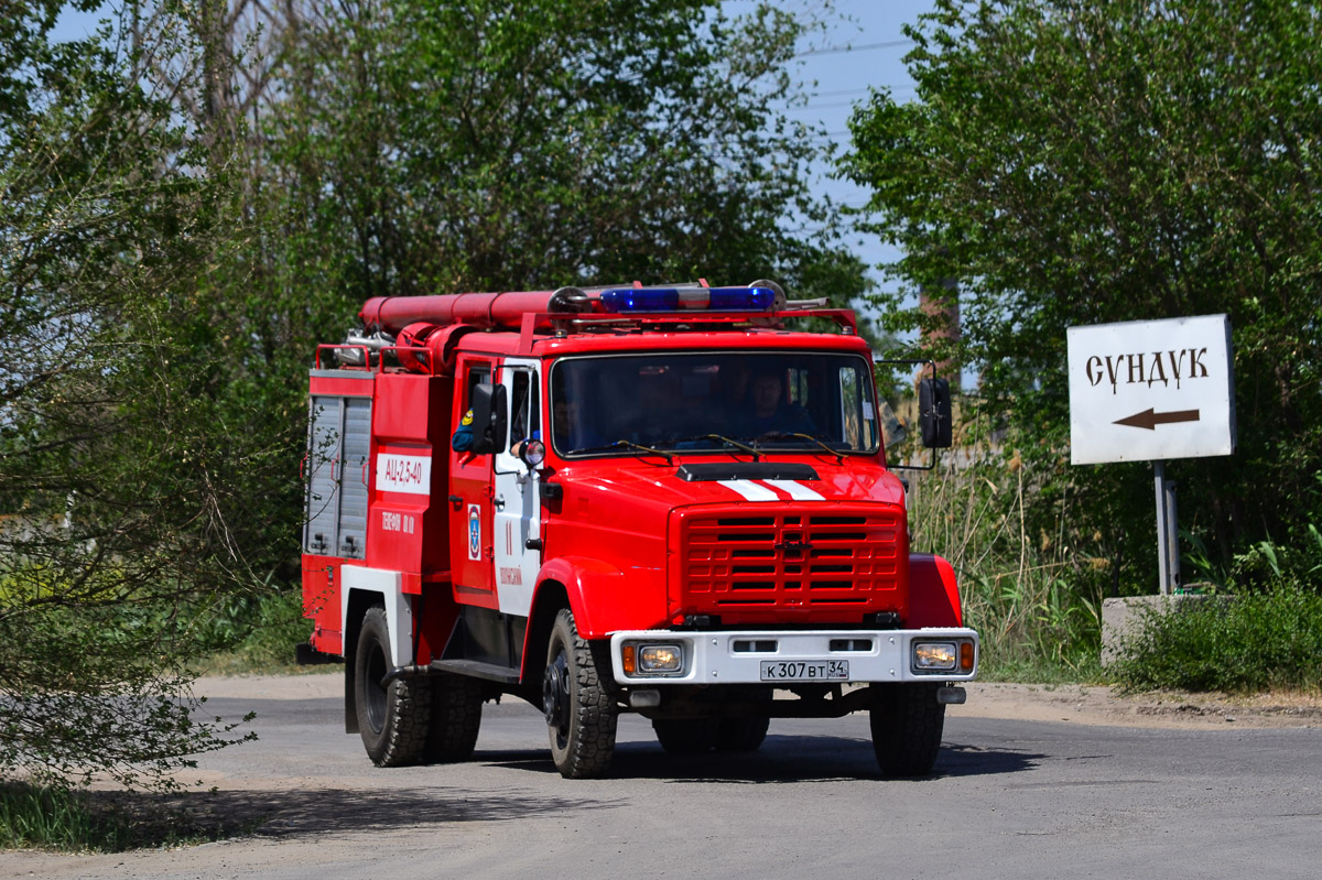 Волгоградская область, № К 307 ВТ 34 — ЗИЛ-433362