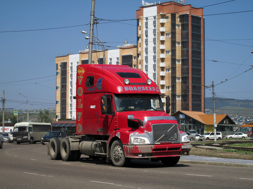 Бурятия, № О 818 КМ 03 — Volvo VNL660