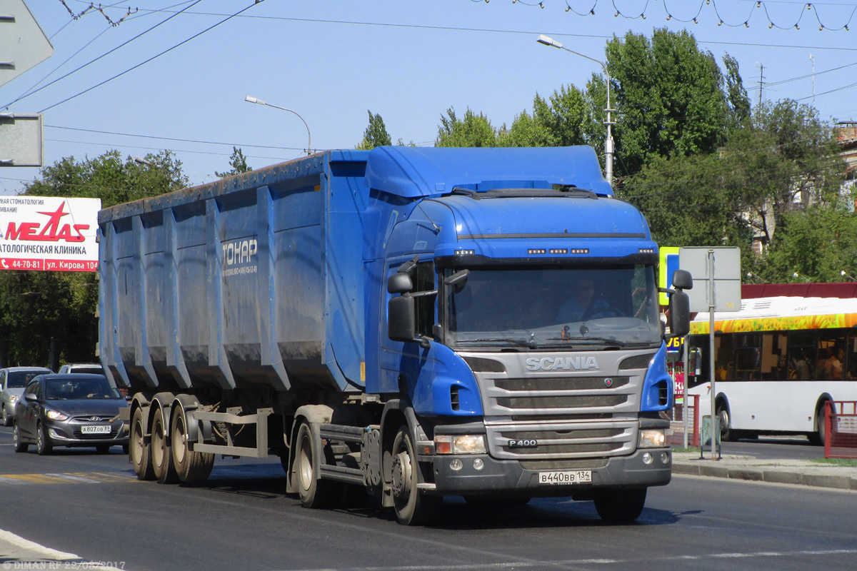 Волгоградская область, № В 440 ВВ 134 — Scania ('2011) P400