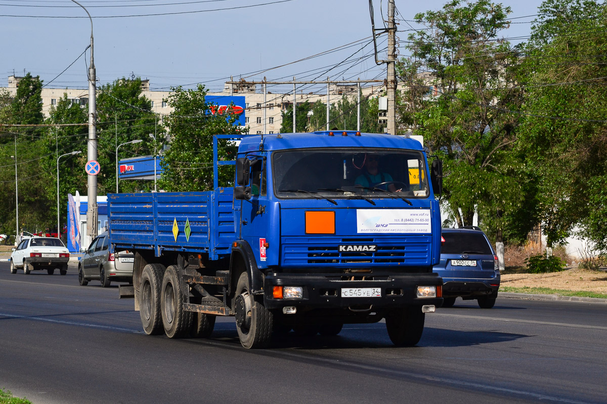 Волгоградская область, № С 545 УЕ 34 — КамАЗ-53215-15 [53215R]