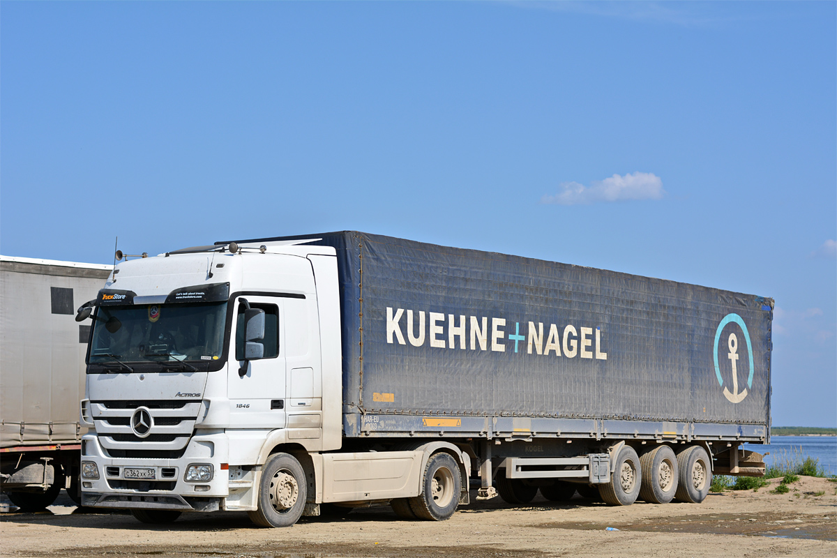 Новгородская область, № С 362 ХК 53 — Mercedes-Benz Actros ('2009) 1846