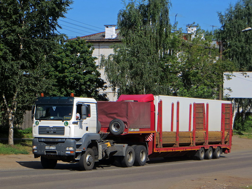 Санкт-Петербург, № В 882 НС 178 — MAN TGA 33.480