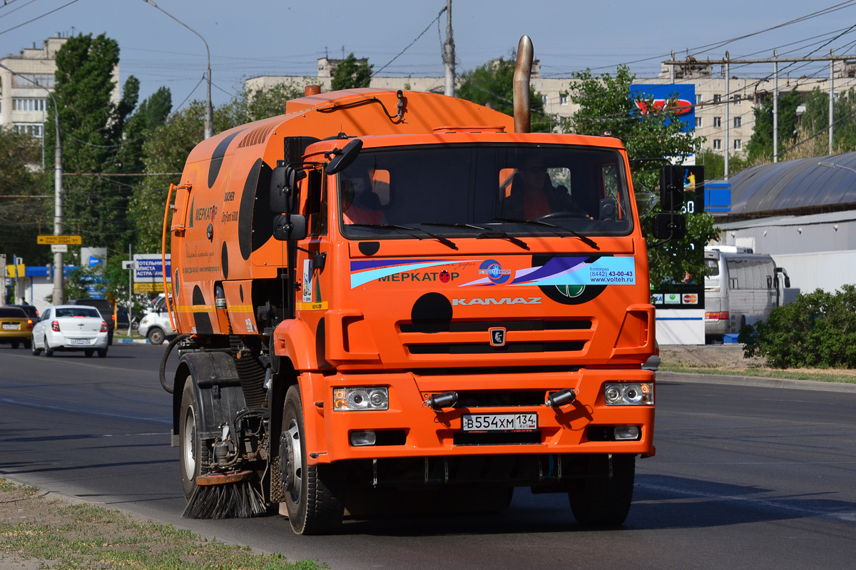 Волгоградская область, № В 554 ХМ 134 — КамАЗ-53605-L4