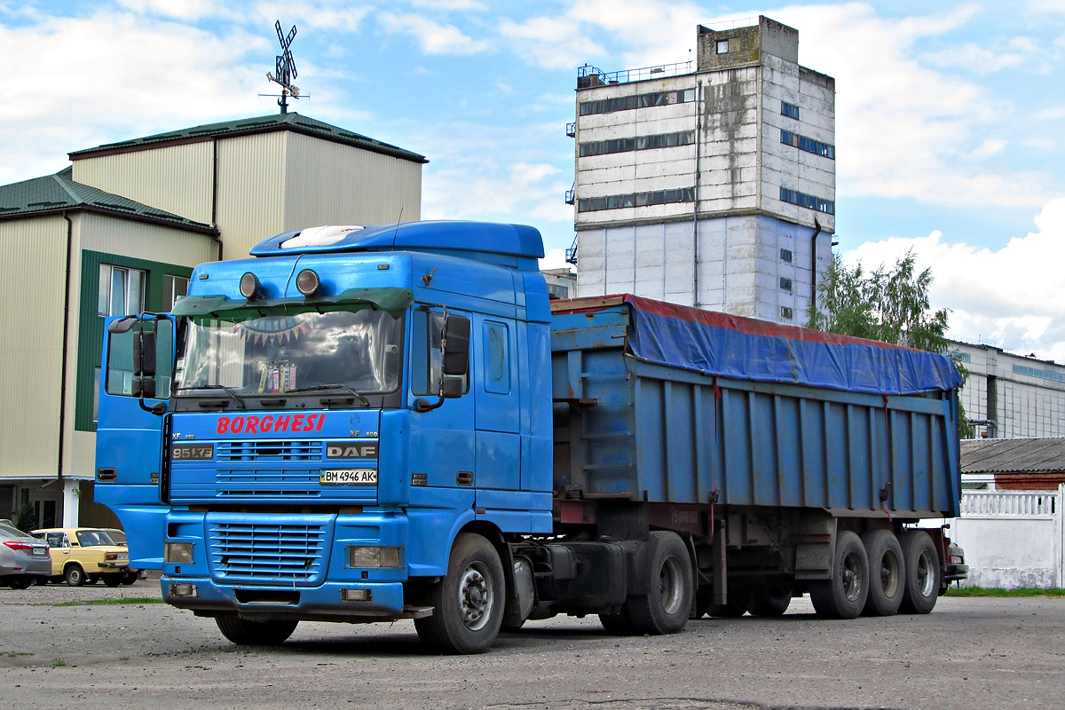 Сумская область, № ВМ 4946 АК — DAF 95XF FT