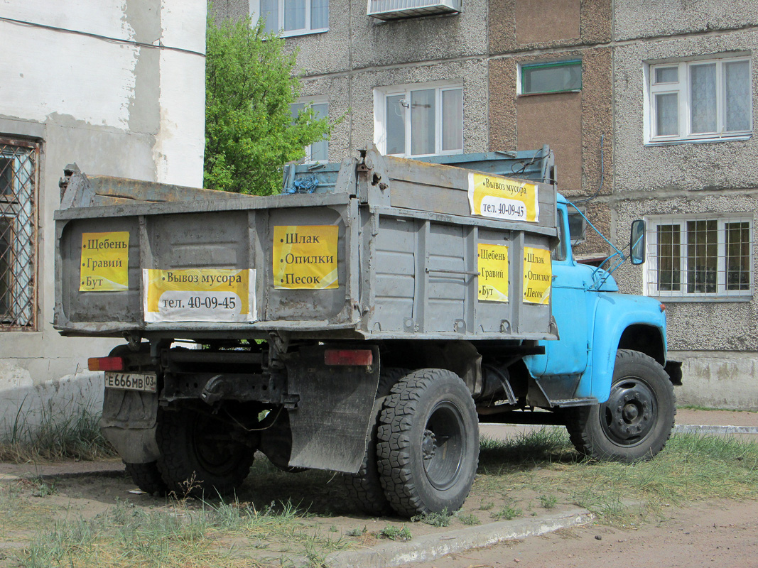 Бурятия, № Е 666 МВ 03 — ЗИЛ-495810