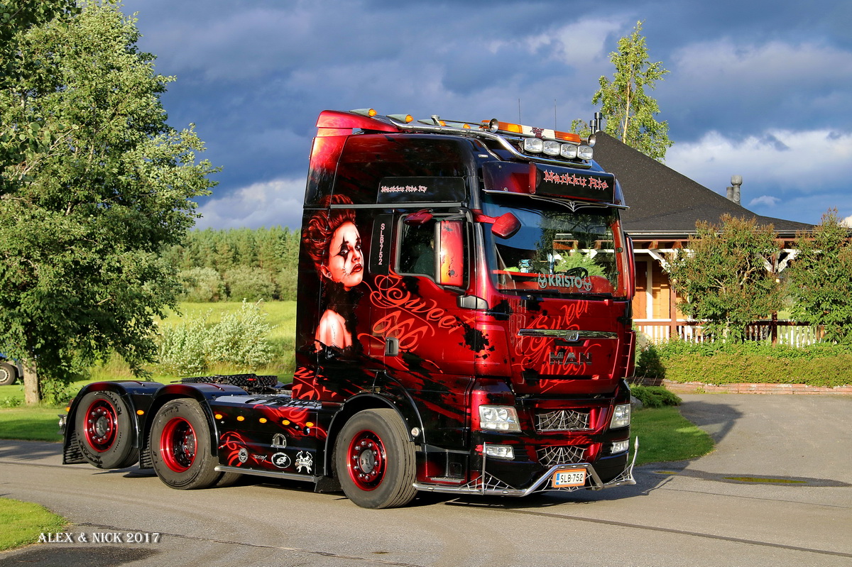 Финляндия, № SLB-752 — MAN TGX ('2007) 26.540