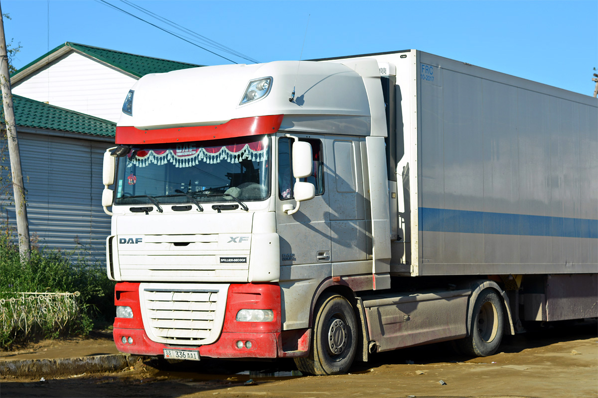 Киргизия, № 03 336 AAI — DAF XF105 FT