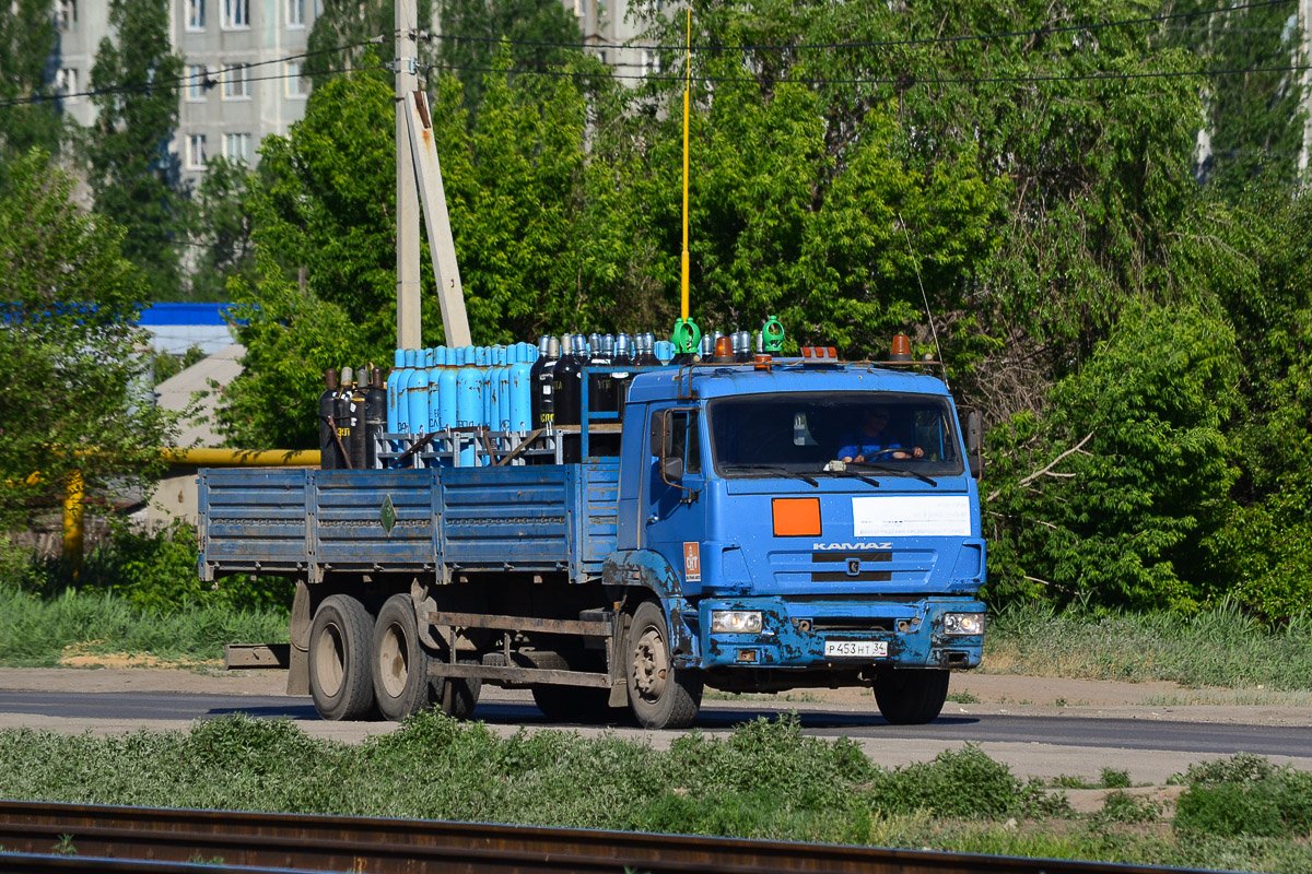 Волгоградская область, № Р 453 НТ 34 — КамАЗ-65117-N3