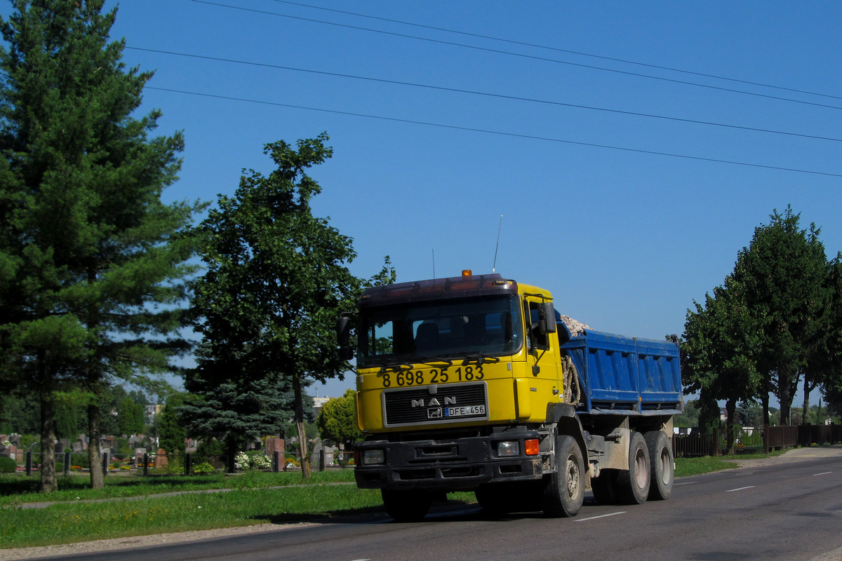 Литва, № DFE 456 — MAN F90 (общая модель)