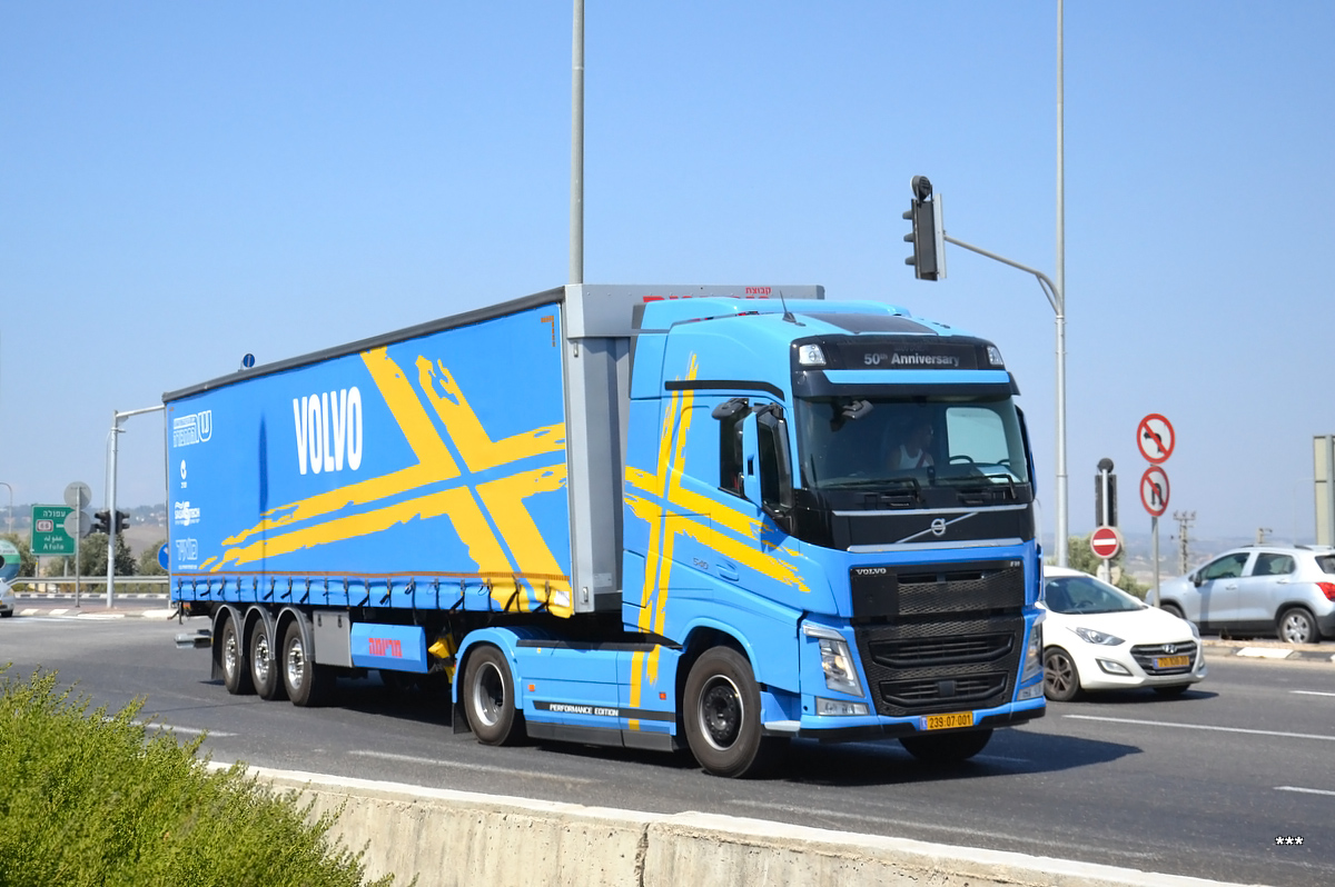 Израиль, № 239-07-001 — Volvo ('2012) FH.540; Volvo ('2012) FH "Performance Edition" (Израиль)