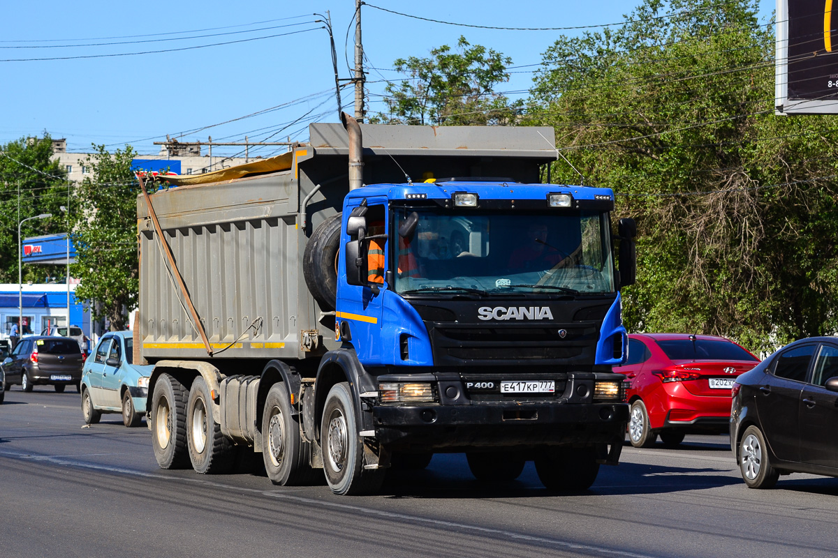 Волгоградская область, № Е 417 КР 777 — Scania ('2011) P400