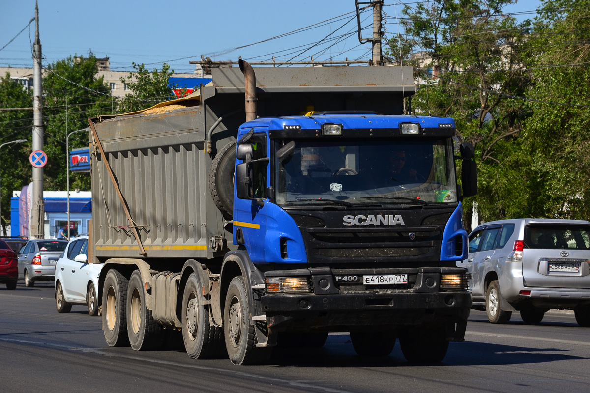 Волгоградская область, № Е 418 КР 777 — Scania ('2011) P400