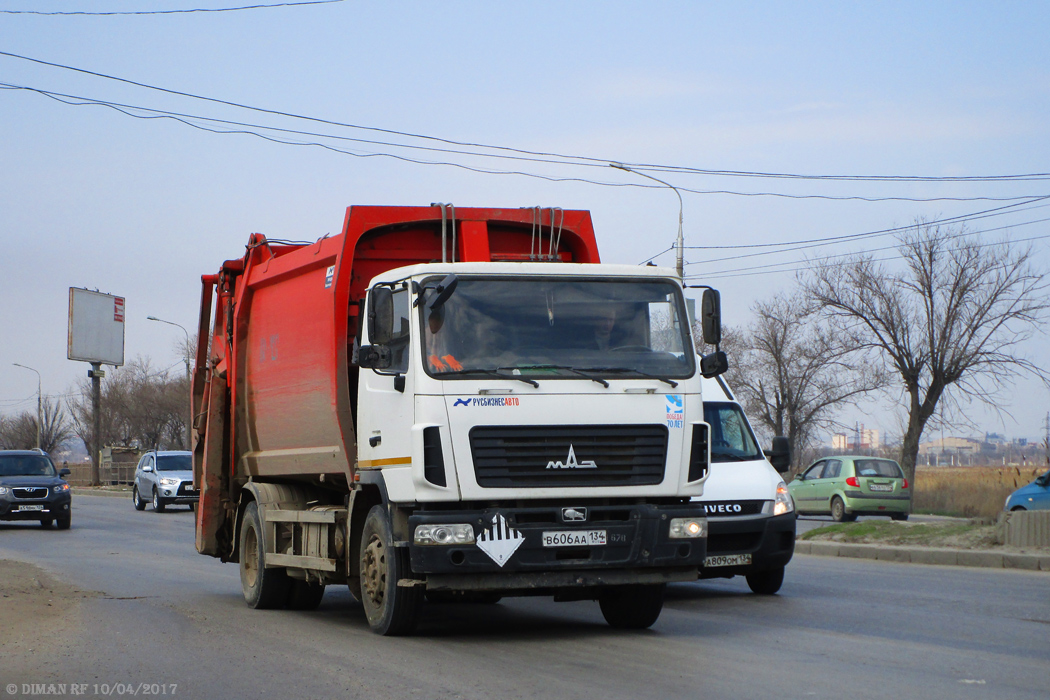 Волгоградская область, № В 606 АА 134 — МАЗ-5340B2