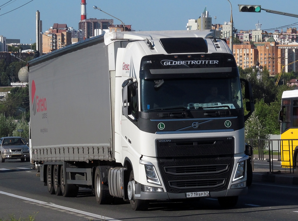 Смоленская область, № А 719 ВР 67 — Volvo ('2012) FH.460 [X9P]