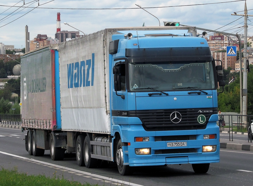 Узбекистан, № 95 S 755 DA — Mercedes-Benz Actros ('1997) 2540