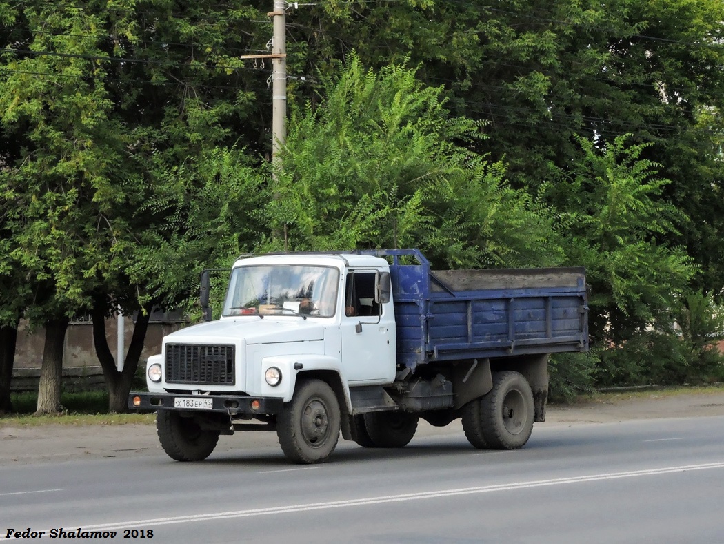 Курганская область, № Х 183 ЕР 45 — ГАЗ-3307