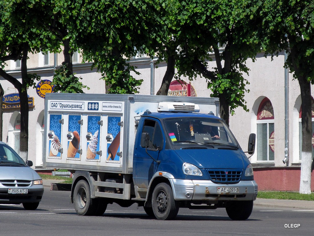 Витебская область, № АЕ 4091-2 — ГАЗ-33104 "Валдай"