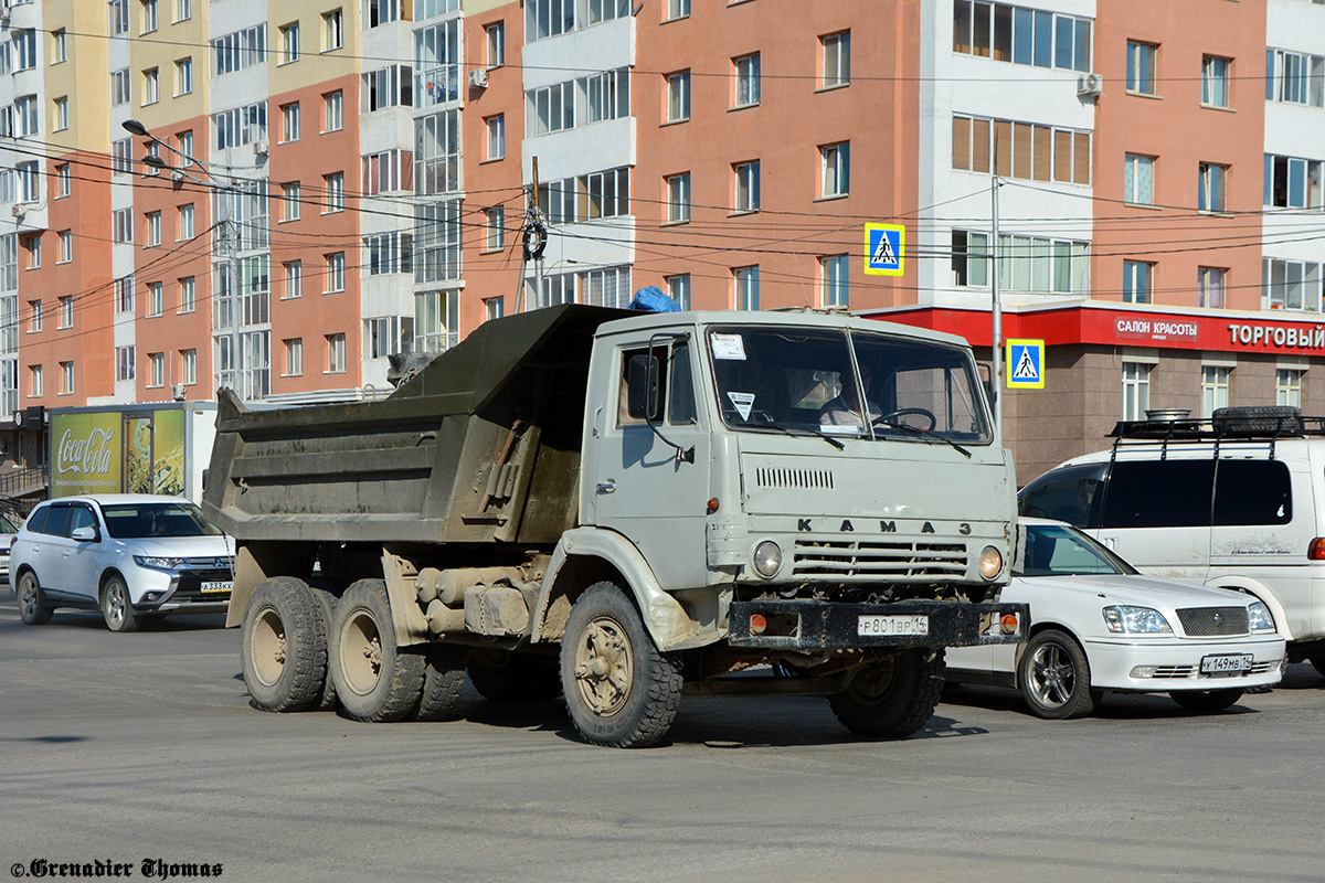 Саха (Якутия), № Р 801 ВР 14 — КамАЗ-55111 [551110]