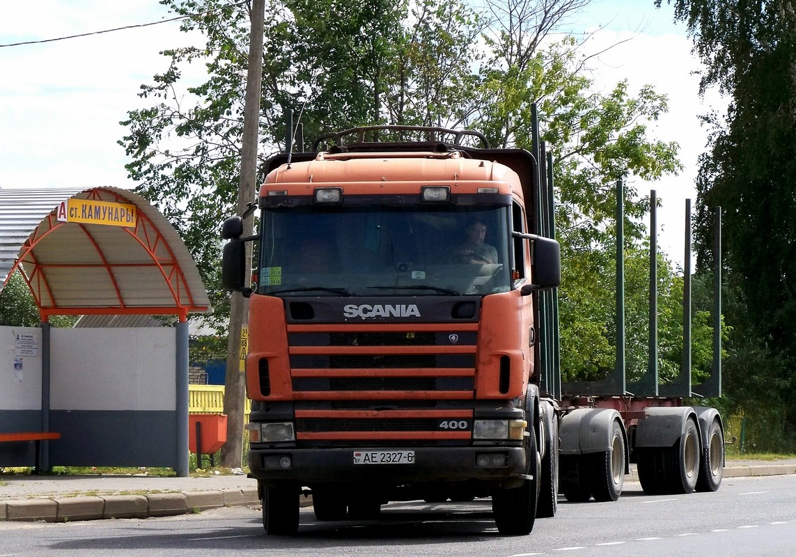 Могилёвская область, № АЕ 2327-6 — Scania ('1996, общая модель)