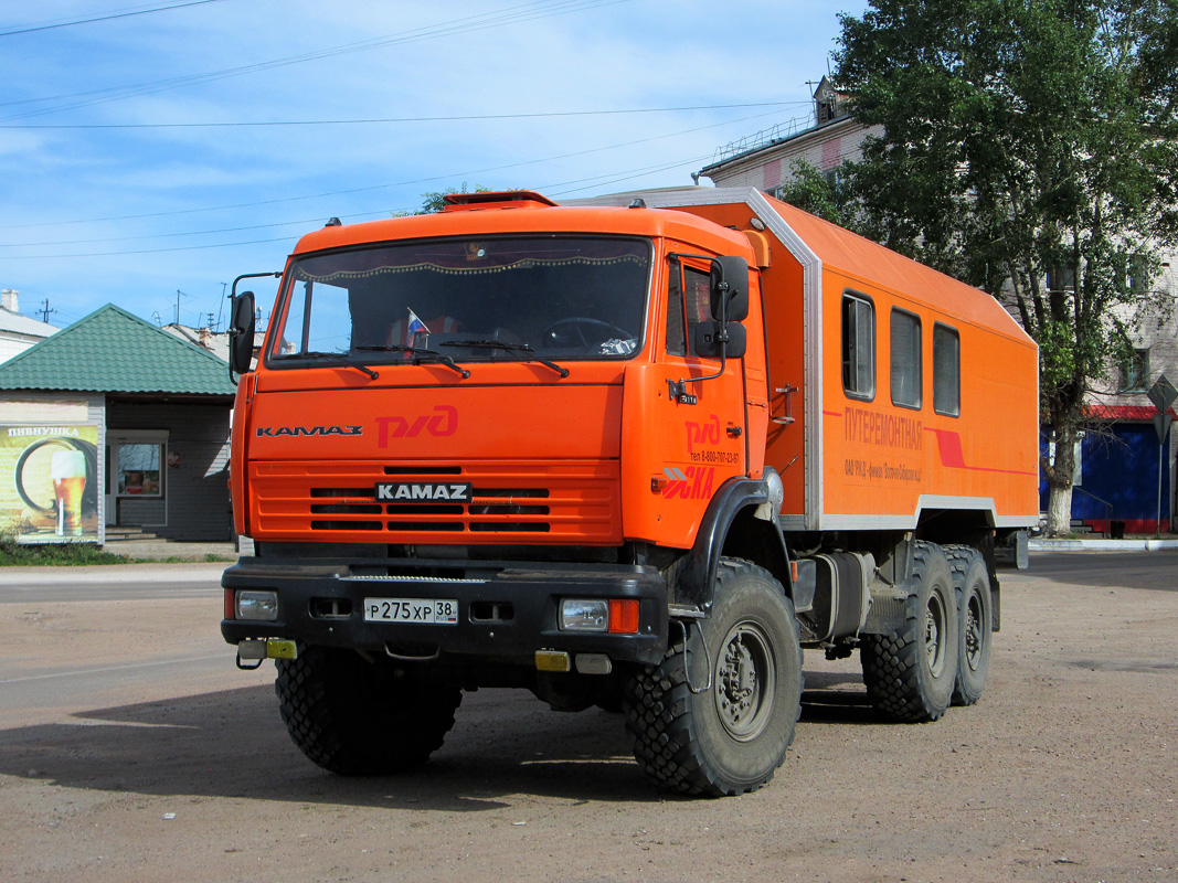 Бурятия, № Р 275 ХР 38 — КамАЗ-43118-15 [43118R]