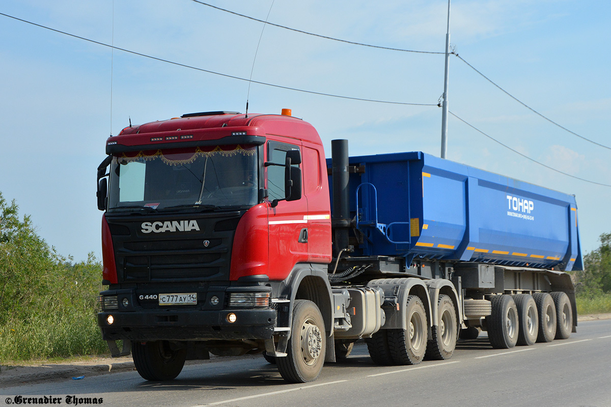 Саха (Якутия), № С 777 АУ 14 — Scania ('2013) G440