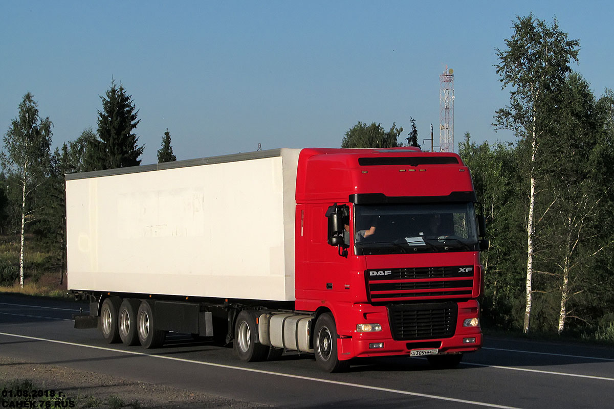 Абхазия, № А 309 ММ — DAF XF95 FT