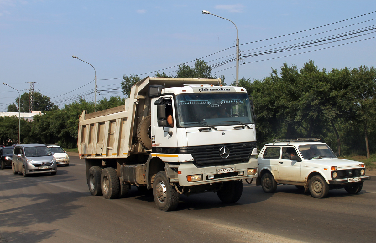 Красноярский край, № Т 131 РУ 24 — Mercedes-Benz Actros ('1997) 3331