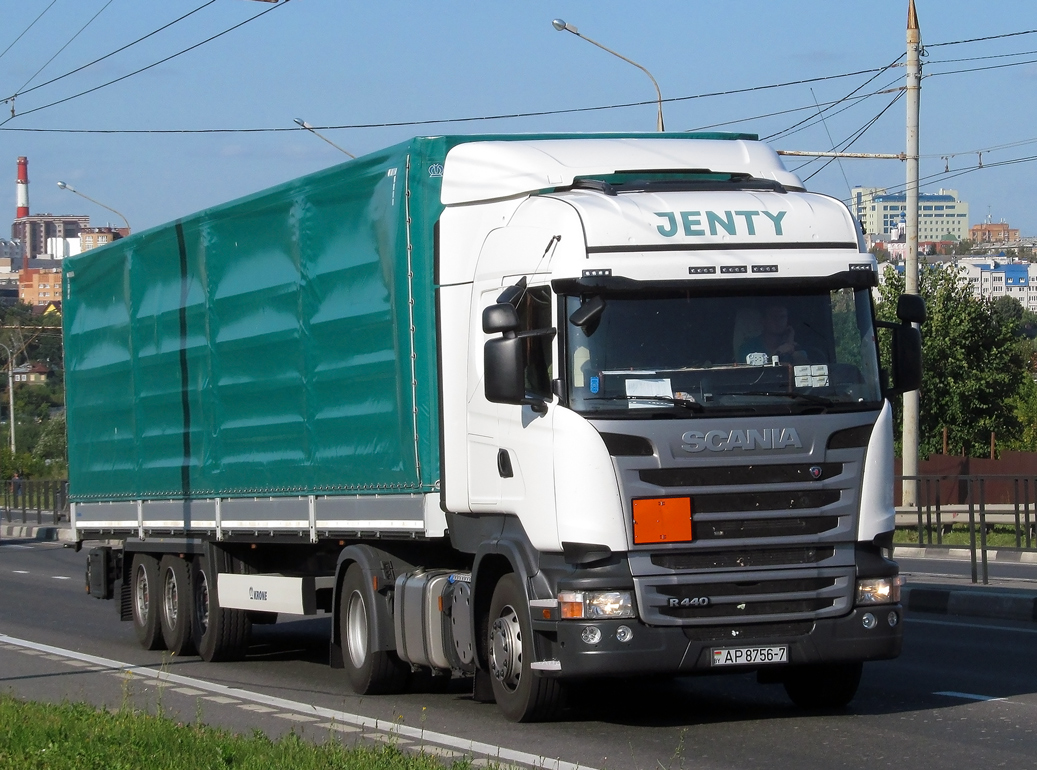 Минск, № АР 8756-7 — Scania ('2013) R440