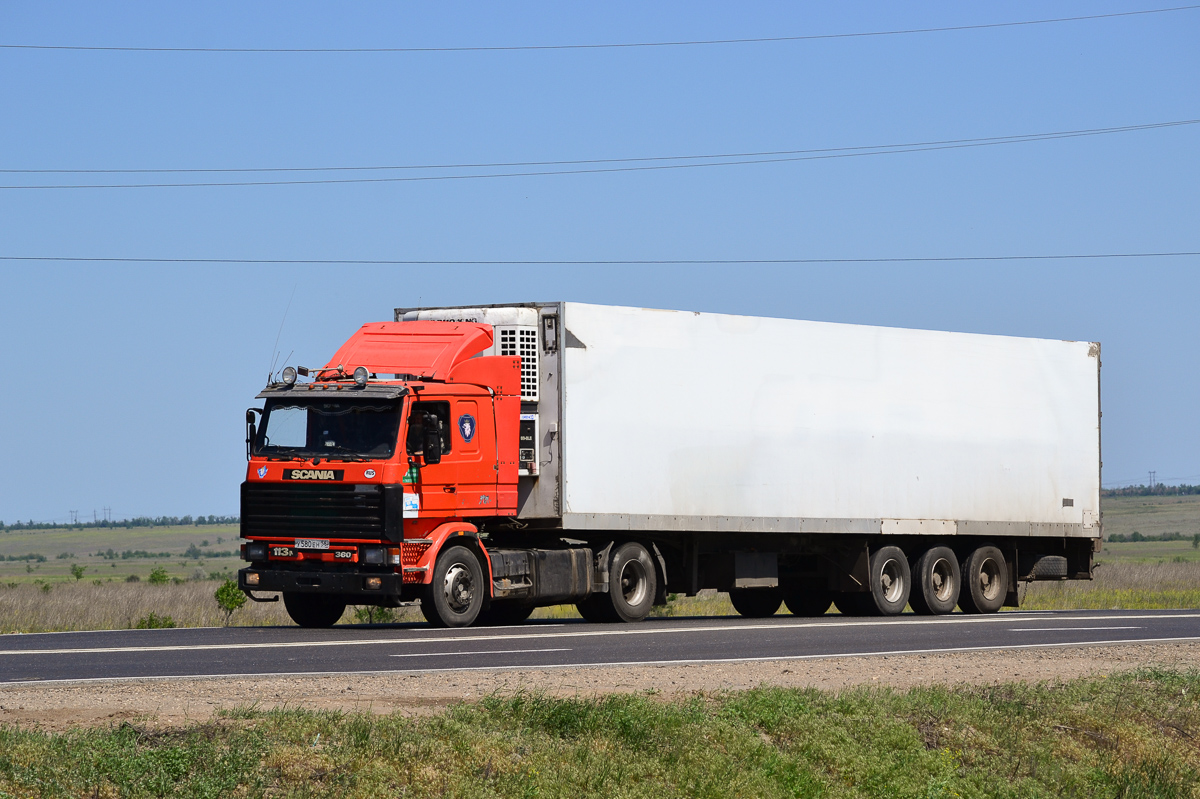 Оренбургская область, № У 580 ЕН 56 — Scania (II) P113M