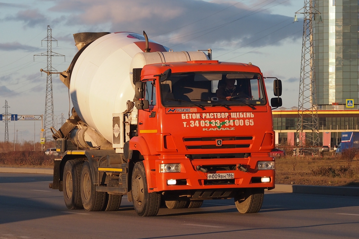 Ханты-Мансийский автоном.округ, № Р 009 ВН 186 — КамАЗ-6520-A4