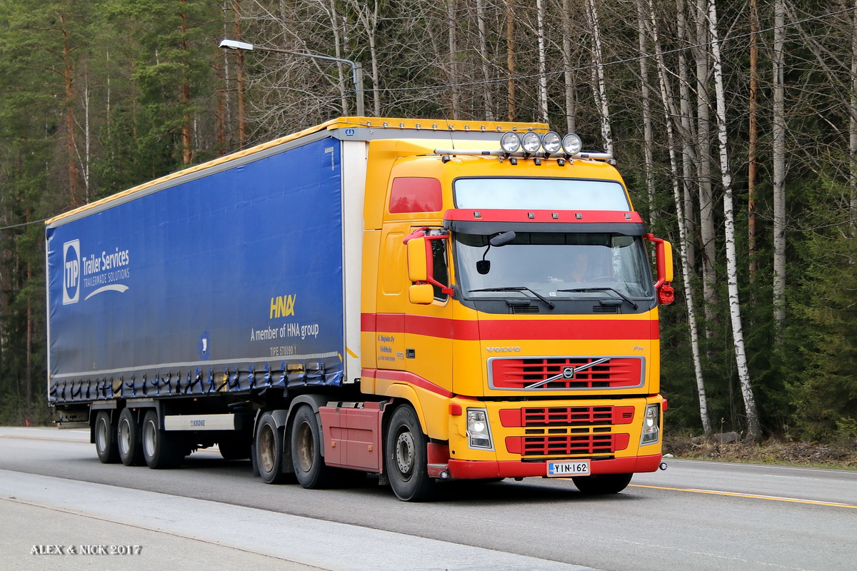 Финляндия, № YIN-162 — Volvo ('2002) FH12.520