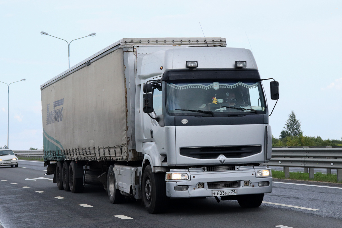 Калининградская область, № Н 603 НР 39 — Renault Premium ('1996)