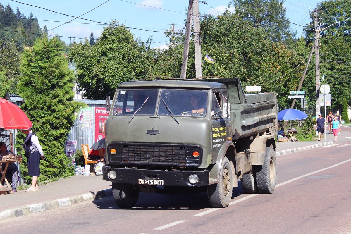 Львовская область, № К 1361 ОН — МАЗ-5549