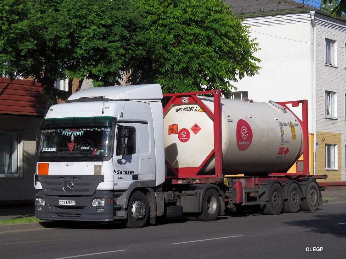 Витебская область, № АІ 6980-2 — Mercedes-Benz Actros ('2009) 1841